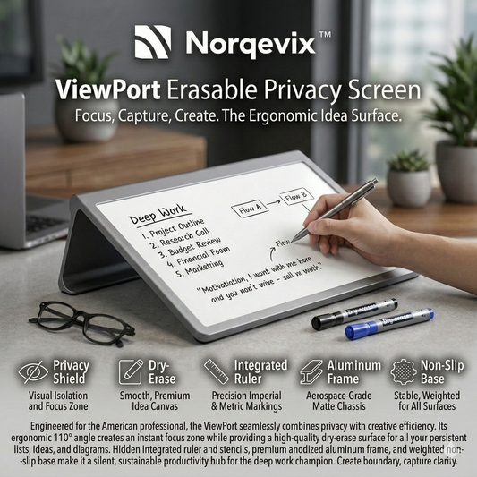 Norqevix™ ViewPort Erasable Privacy Screen